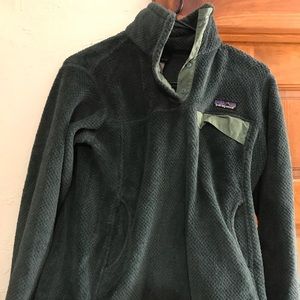 Forest Green Patagonia Snap-T Fleece Pullover